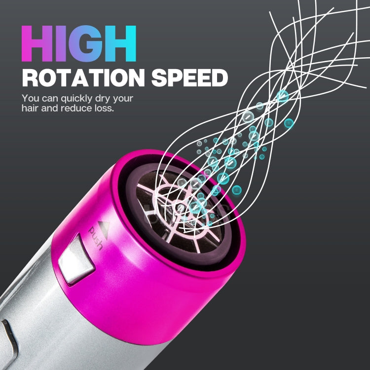 5-in-1 Hot-air Comb Automatic Straightening Dual-purpose Hair Dryer - High speed motor