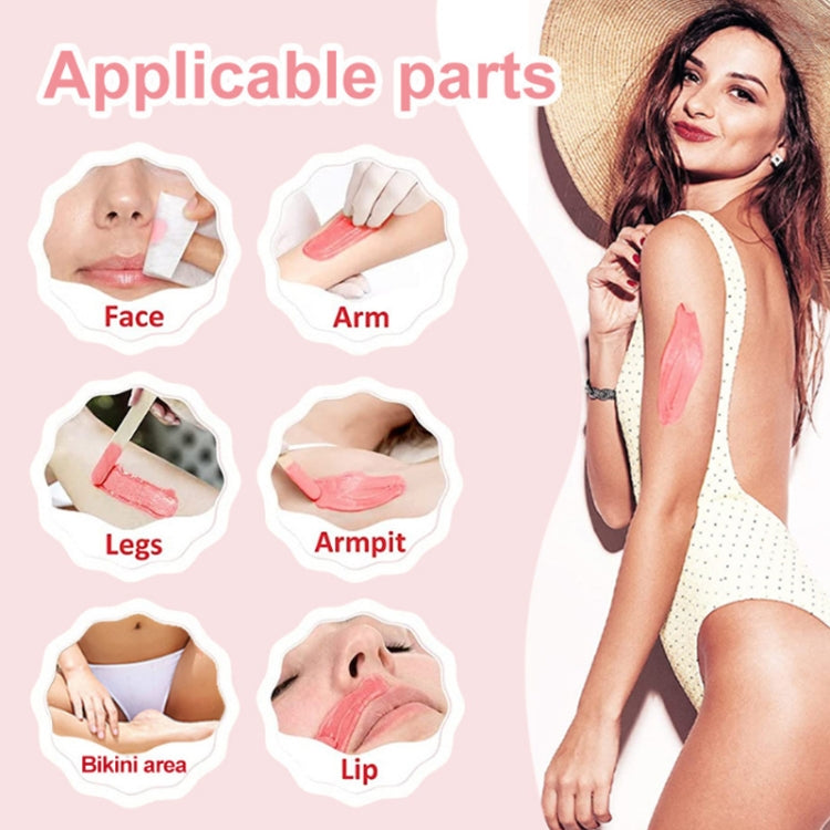 100W 400ML Wax Heater Foldable Silicone Hair Removal Wax Machine - Suitable for hair removal on face