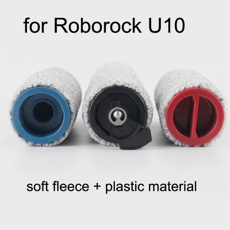3-in-1 Roller Brush Kit for Roborock U10 – Soft Fleece Set product image