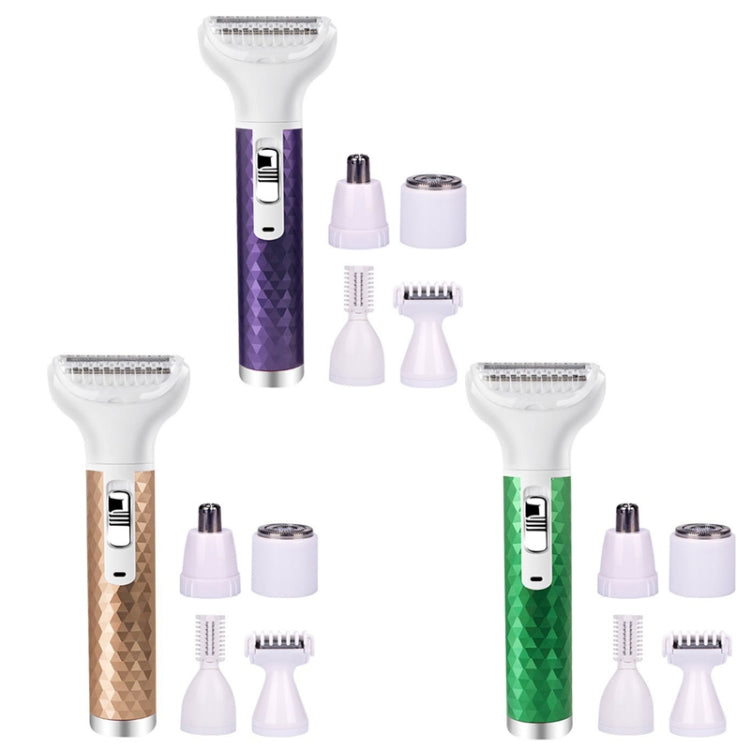 5 In 1 Electric Shaver Lady Household Bikini Axillary Hair Private Parts Hair Scraper - Simple operation, low noise...