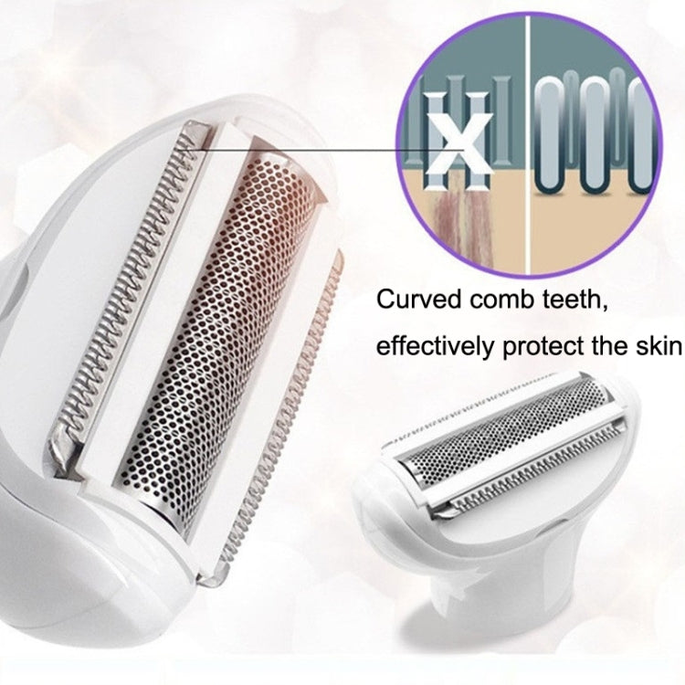 5 In 1 Electric Shaver Lady Household Bikini Axillary Hair Private Parts Hair Scraper - Simple operation, low noise...