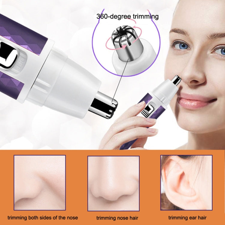 5 In 1 Electric Shaver Lady Household Bikini Axillary Hair Private Parts Hair Scraper - Simple operation, low noise...