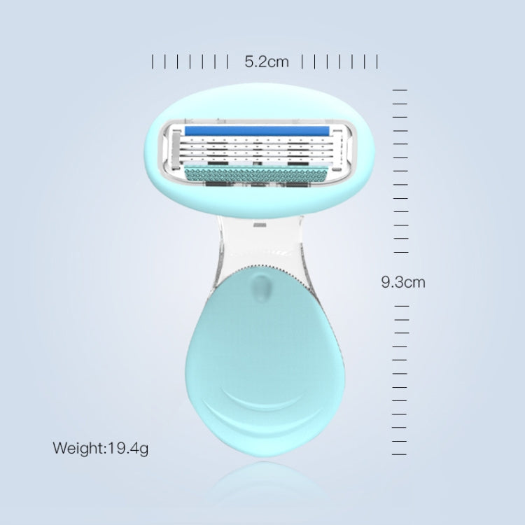 D940L Hair Removal Instrument Matching Female Manual Shaving Knife - Specification: 1 tool rest +1 tool