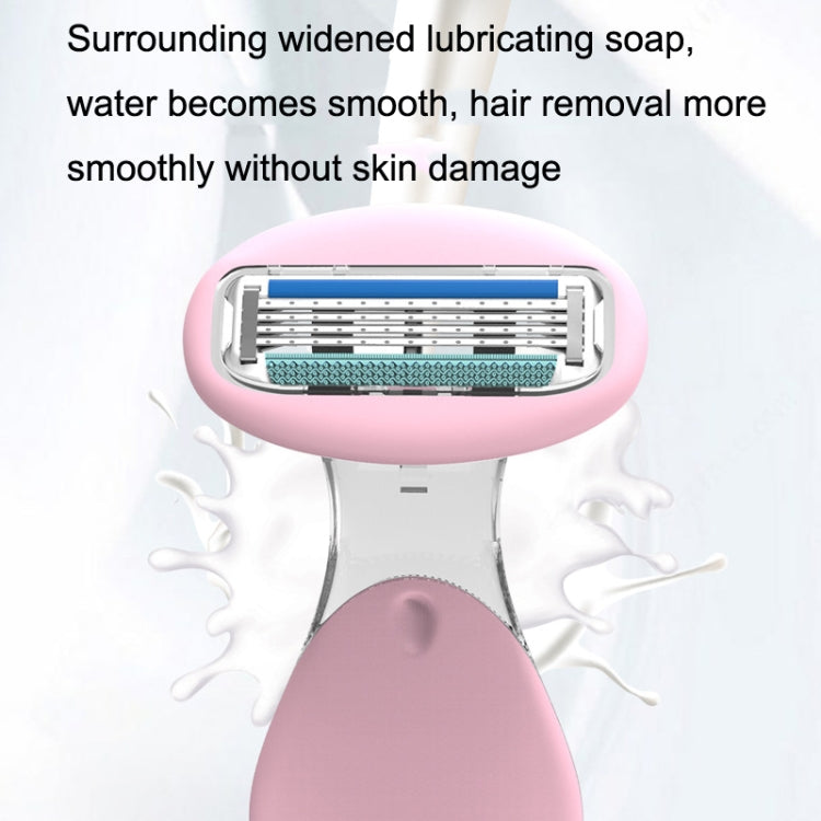D940L Hair Removal Instrument Matching Female Manual Shaving Knife - Specification: 1 tool rest +1 tool