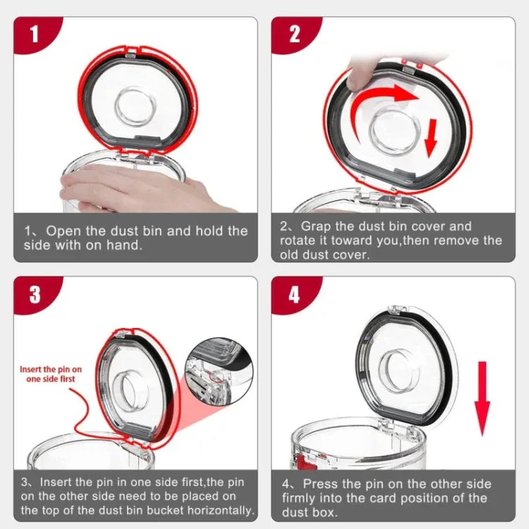 For Dyson, Vacuum Dust Bin Base Lid & Sealing Ring – V6 V7 V8 V10 V11 V12 product image