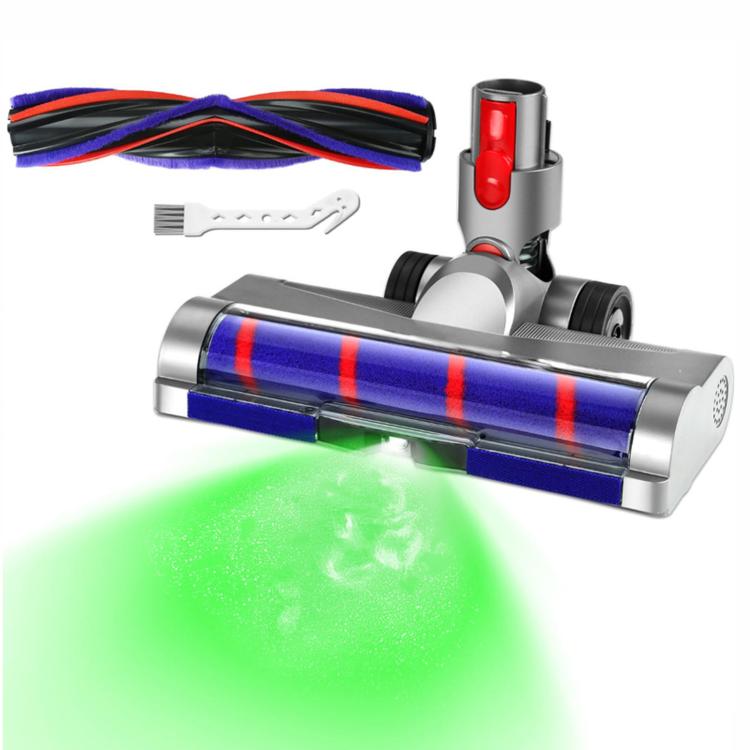 Soft Roller Cleaner Head & Anti-Tangle Brush Kit For Dyson V7 V8 V10 V11 V15 Vacuum With Green LED Dust Light – Default Title | PartsWorld
