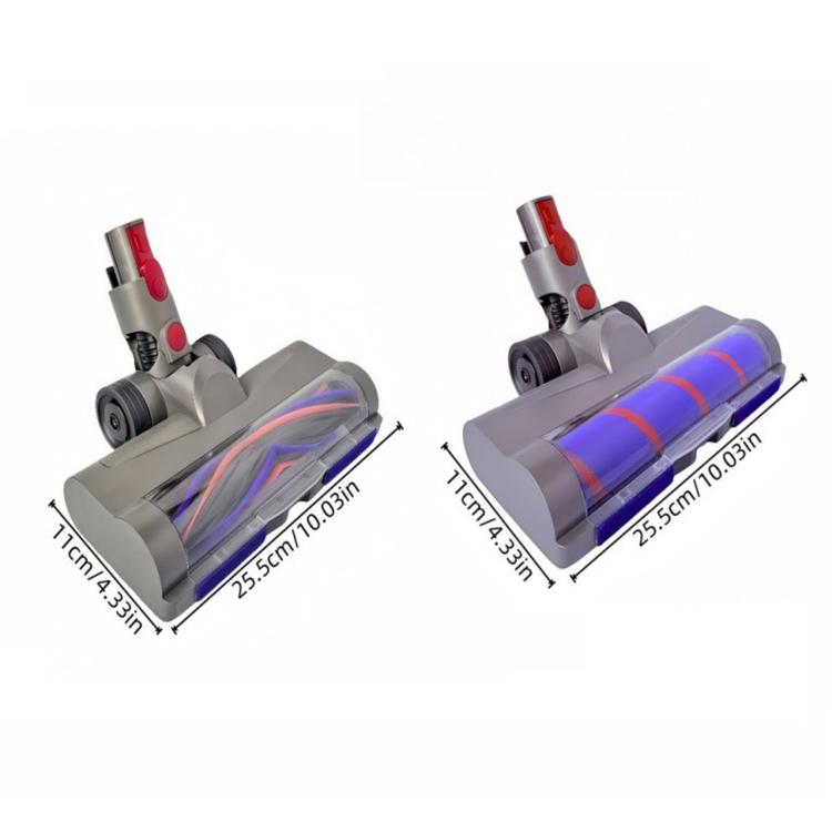 Soft Roller Cleaner Head & Anti-Tangle Brush Kit For Dyson V7 V8 V10 V11 V15 Vacuum With Green LED Dust Light | PartsWorld