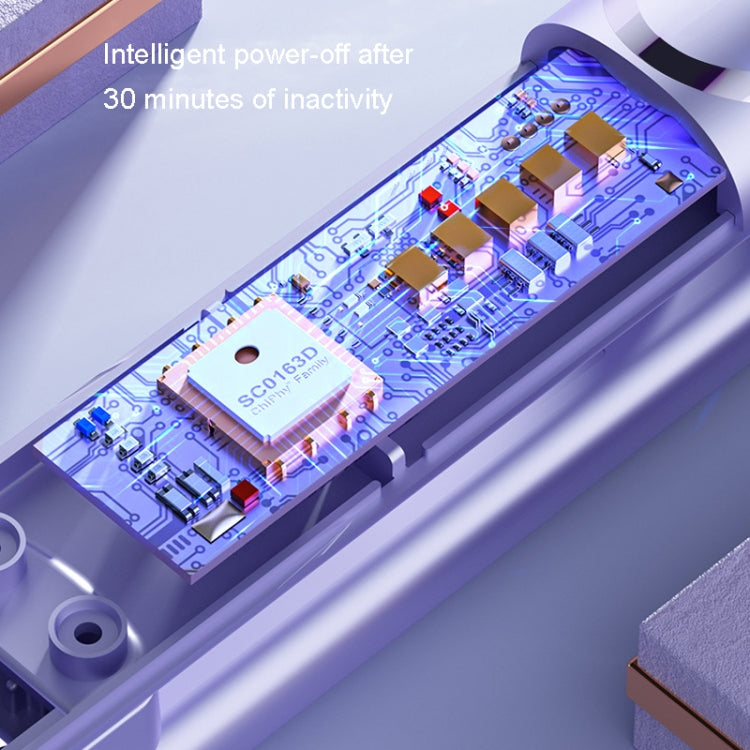 Negative Ion Straightening Curling Hair Wet and Dry Clipper Anti Hot Curling Iron - Rated power: 30W