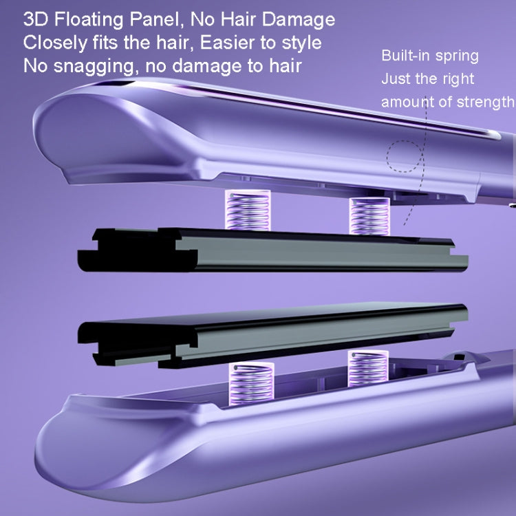 Negative Ion Straightening Curling Hair Wet and Dry Clipper Anti Hot Curling Iron - Rated power: 30W