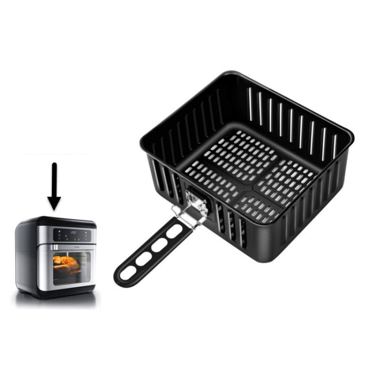 Air Fryer Square Basket for Gowise COSORI Power Ninja and Other Fryer Ovens, 6L