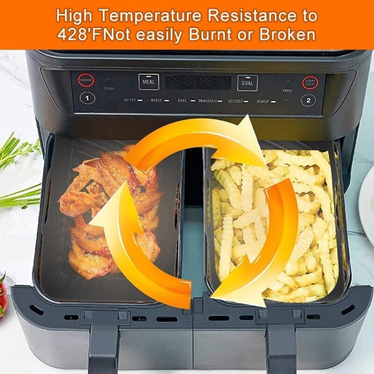 Air Fryer Silicone Mat Foldable Reusable Basket Tray, For Ninja DZ201