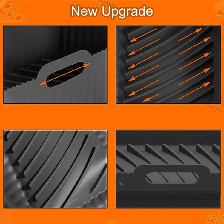 Air Fryer Silicone Mat Foldable Reusable Basket Tray, For Ninja DZ201