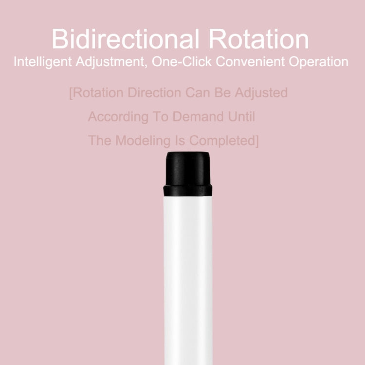 Automatic Curling Iron With Bi-Directional Rotating Ceramic Glaze Coating Hair Care - Shell material: ABS