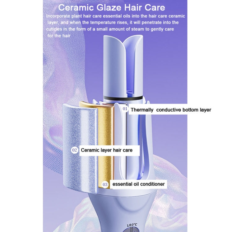 Extended Automatic Ceramic Curling Iron 32mm Shaped Big Wave Styling Tools - Automatic curling, set the direction and