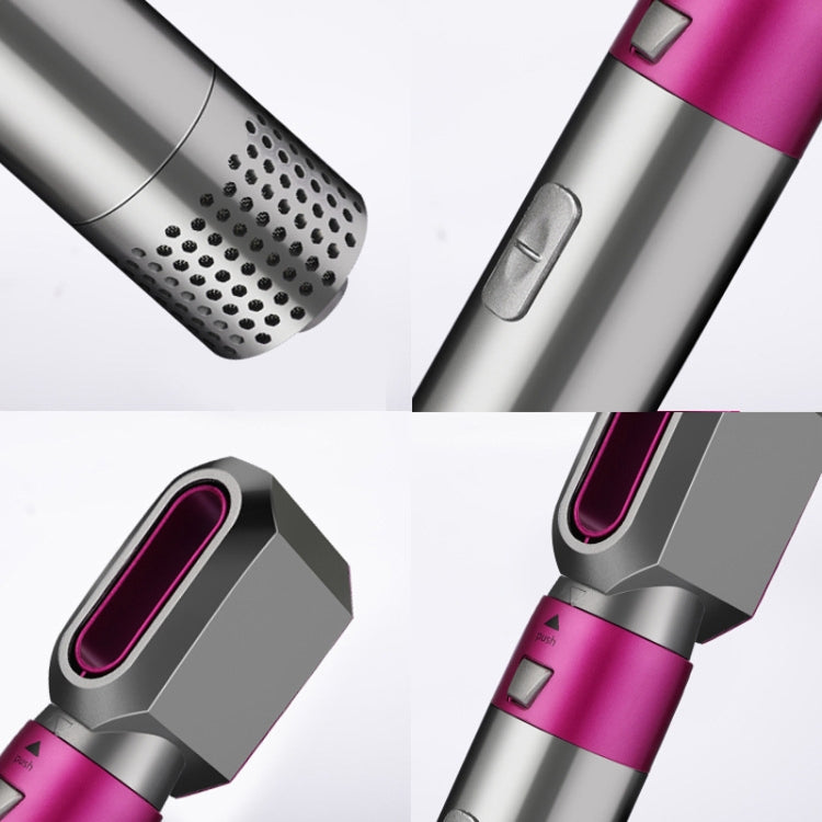 5 In 1 Hot Air Comb Automatic Curling Iron Square Model Hair Styling Comb Curling And Straightening - Thermal conductor...