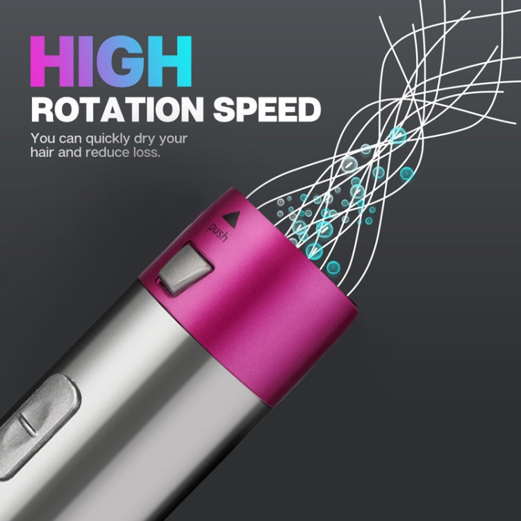 5 In 1 Hot Air Comb Automatic Curling Iron Square Model Hair Styling Comb Curling And Straightening - Thermal conductor...
