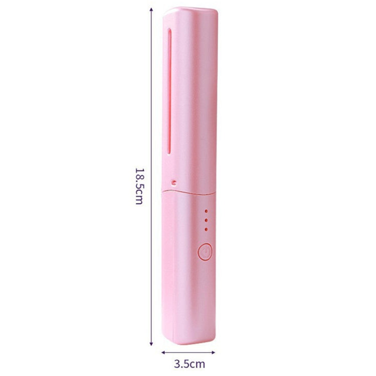 2 In 1 Portable USB Rechargeable Hair Curler Dual Usage Hair Straightening Comb - Rated frequency: 50Hz