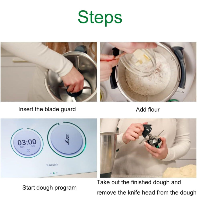 For Thermomix Kitchen Machine Kneading Dough Blade Isolation Protective Cover.