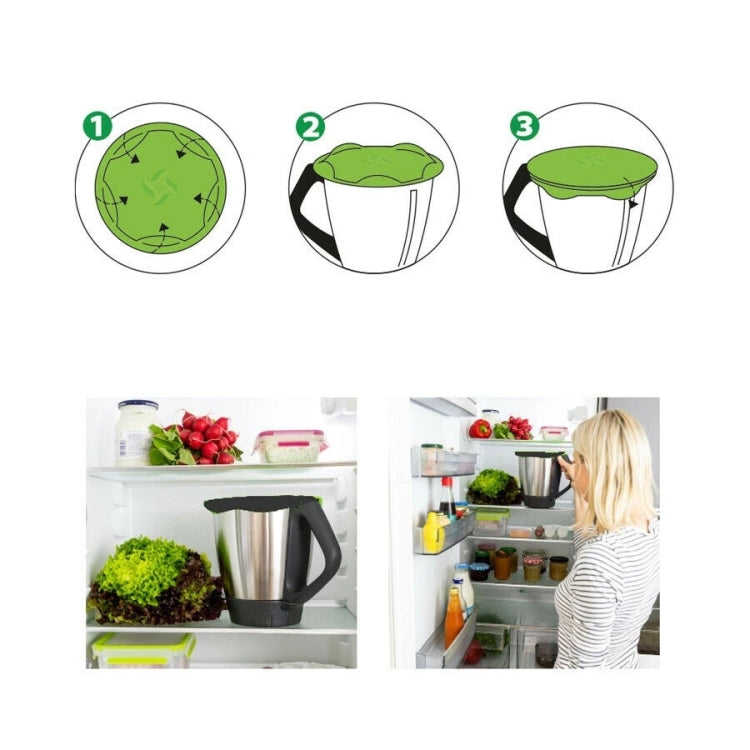 For Thermomix Silicone Lid Pot Sealing Food Storage Covers.