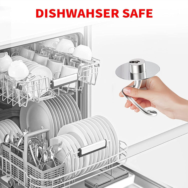 For KitchenAid Stand Mixer Stainless Steel Dough Hook Kitchen Machine Accessories.