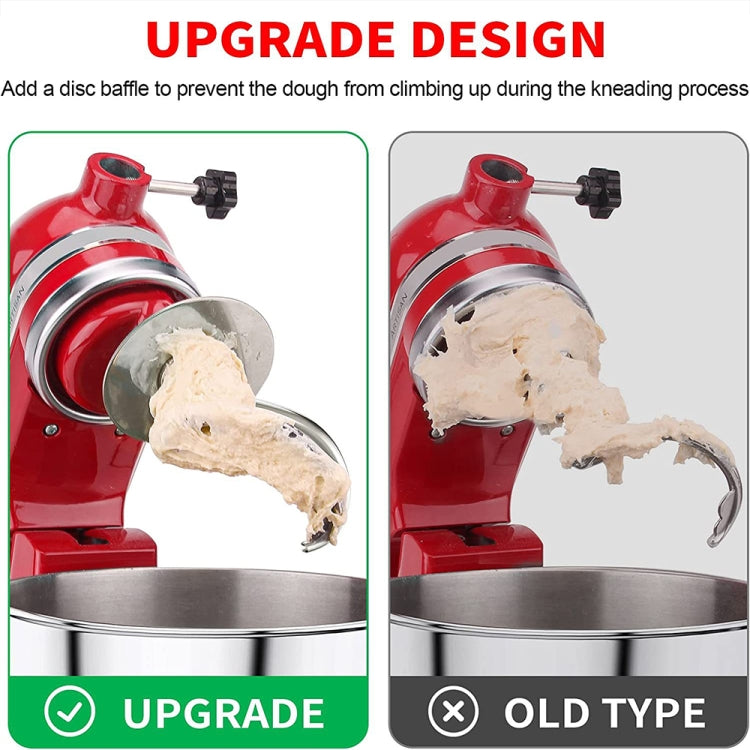 For KitchenAid Stand Mixer Stainless Steel Dough Hook Kitchen Machine Accessories.