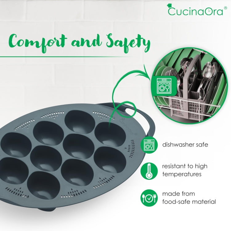 10-in-1 Egg Cooker & Steamer Tray for Thermomix TM5, TM6 & TM31 – Multifunction Pot