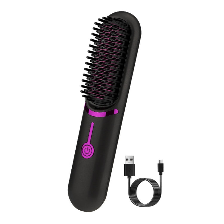 Wireless Hair Straightening Comb USB Charging Curling Iron - Battery: 5V 1-2A 5200mAh