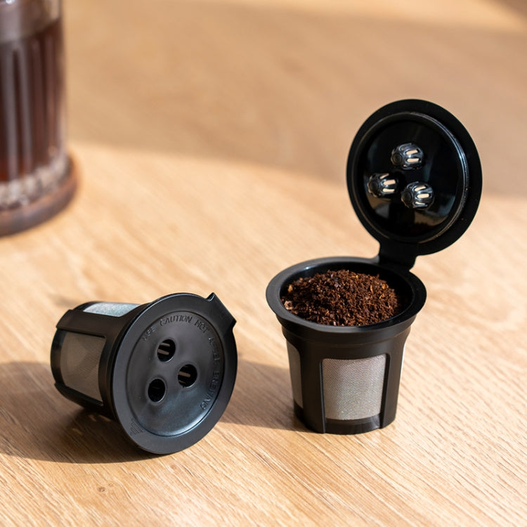 Dual Brew Coffee Machines Three Holes Coffee Capsule Filter, For Ninja