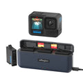 Triple Slot Battery Charging Case for GoPro HERO13 Black – PD Fast Charge, SD Card Storage product image