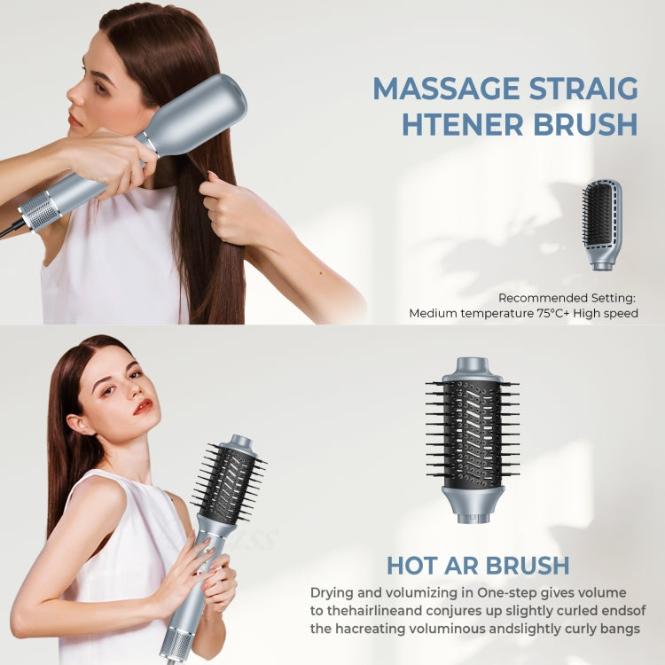 5 in 1 Hot Air Comb Automatic Curling Negative Ion Hair Dryer - Motor type: brushless motor