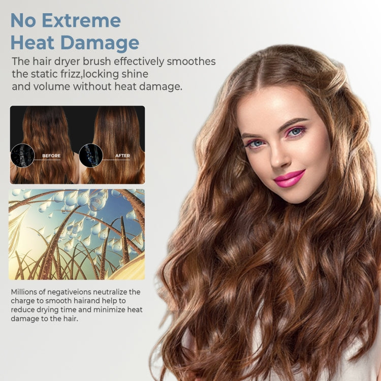 5 in 1 Hot Air Comb Automatic Curling Negative Ion Hair Dryer - Motor type: brushless motor