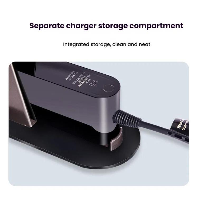 For Dyson Airstrait Straightener HT01 Desktop Vertical Stand with Charger Storage Compartment - compatible with Dyson