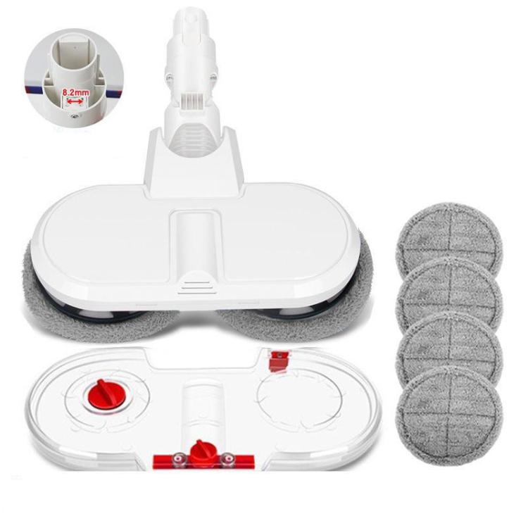 Electric Rotating Mop Head with Water Tank for Xiaomi Dreame & Dyson | Vacuum + Mop + Polish 3-in-1