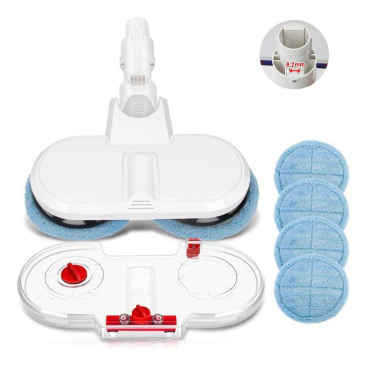 Electric Rotating Mop Head with Water Tank for Xiaomi Dreame & Dyson | Vacuum + Mop + Polish 3-in-1