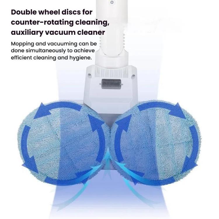 Electric Rotating Mop Head with Water Tank for Xiaomi Dreame & Dyson | Vacuum + Mop + Polish 3-in-1