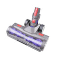 Dyson double roller brush head with LED light showing anti-tangle spiral design for V7 V8 V10 V11 V15 vacuum cleaners
