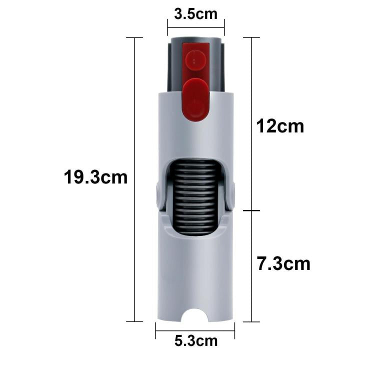 90° Steering Adapter for Dyson V7 V8 V10 V11 | Under-Furniture Cleaning Tool