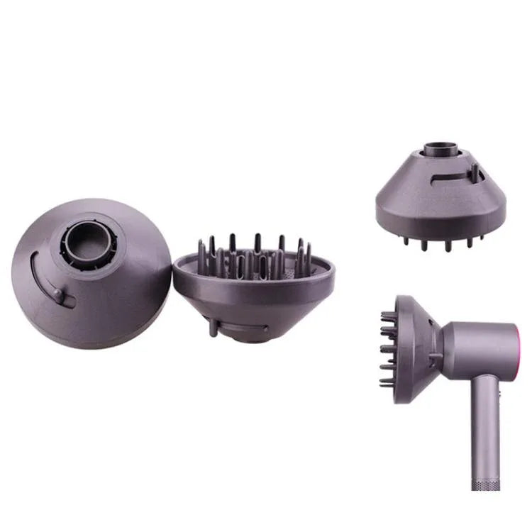 Adjustable Height Diffuser Attachment for Dyson Supersonic – Elevating Comb Design product image