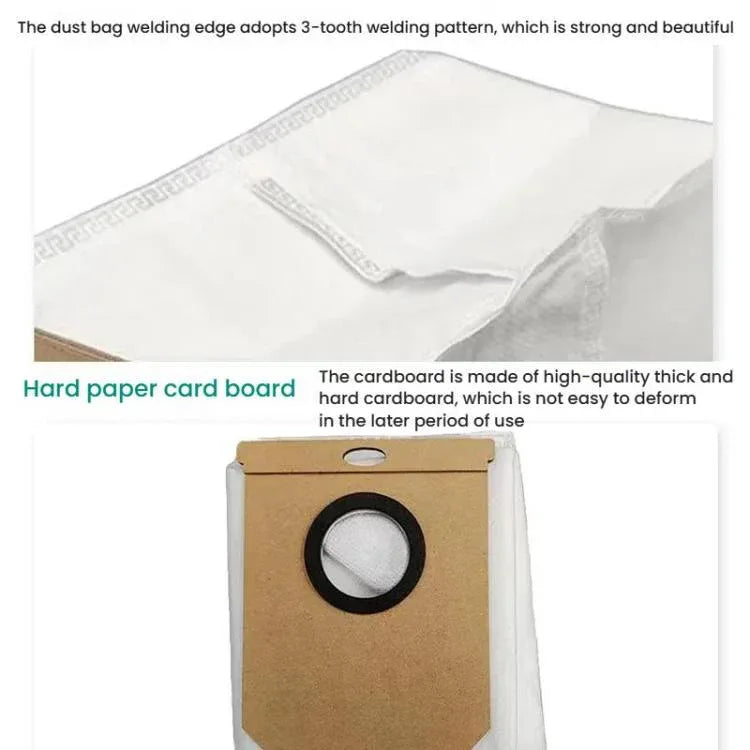 Dust Collecting Bags for Eufy L50 & L60 Robot Vacuum – 2-Pack Non-Woven Filter Bags product image
