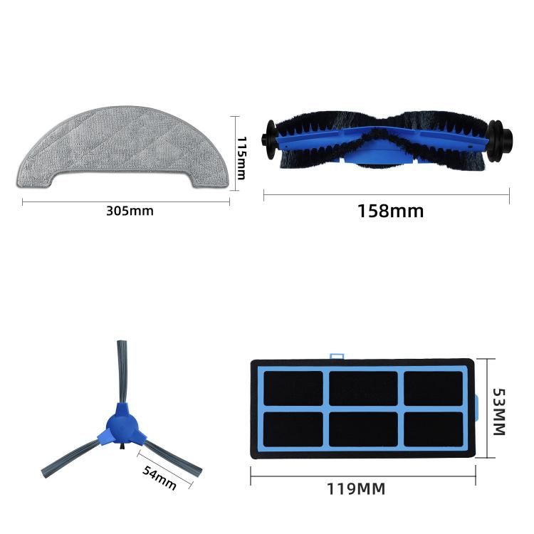 For Proscenic 850T Robot Vacuum