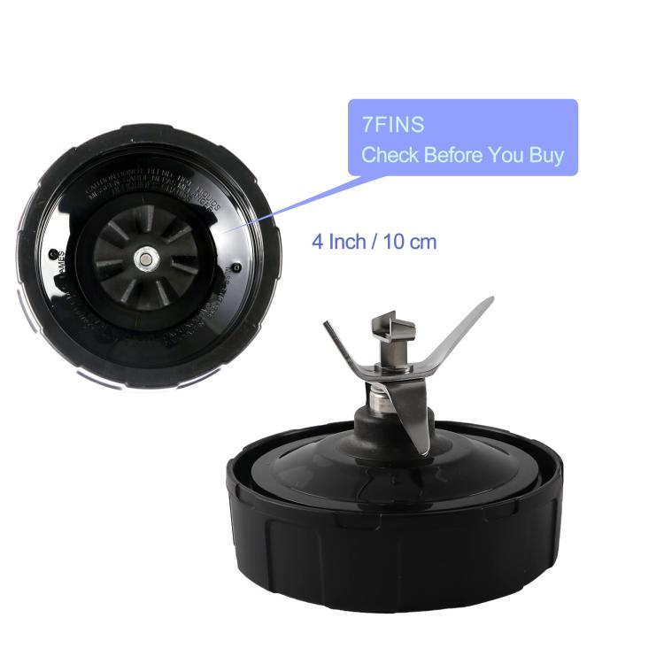 7-Fin Replacement Blade, for Ninja Blender Auto iQ Series BL480, BL482, BL642, BL682