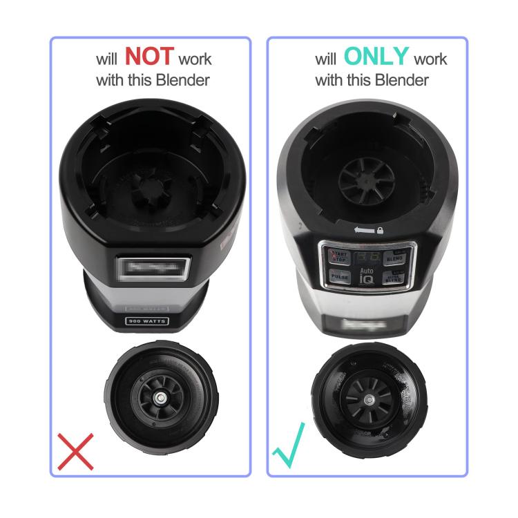 7-Fin Replacement Blade, for Ninja Blender Auto iQ Series BL480, BL482, BL642, BL682