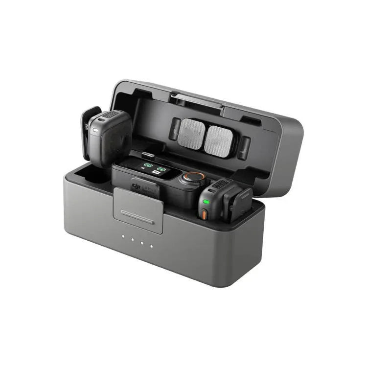 DJI Mic 3 Original Wireless Mic Kit – 2 Transmitters + 1 Receiver + Charging Case product image