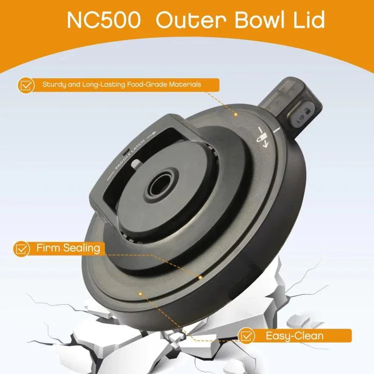 Outer Bowl Lid for Ninja NC500 Series Ice Cream Maker – NC500, NC501, NC501H & More product image