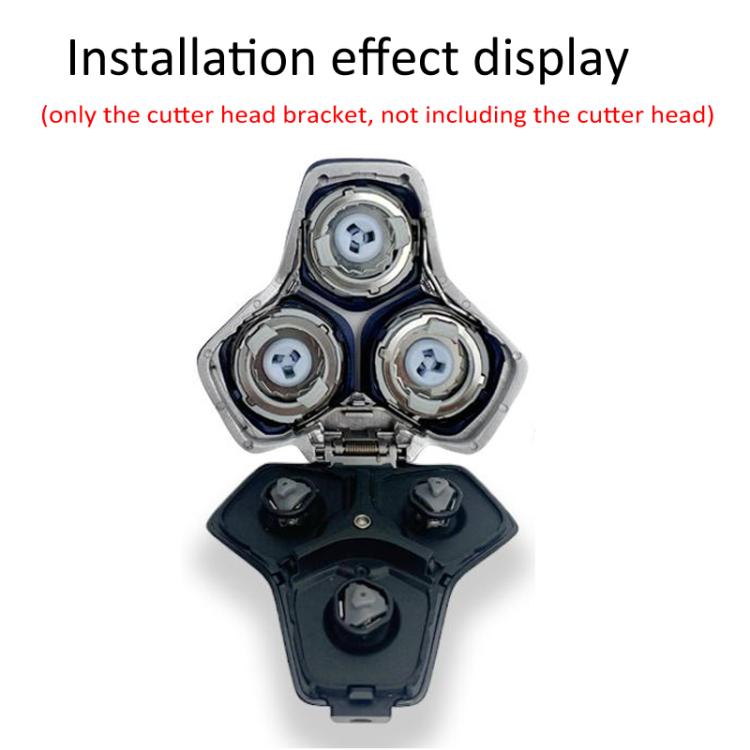 Shaver head bracket frame for Philips S Series electric razors