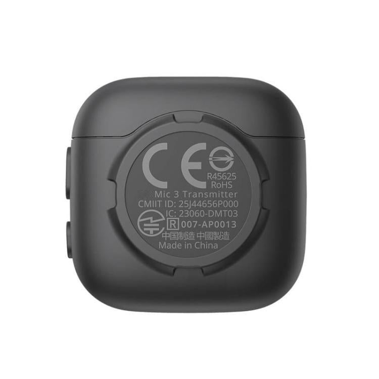 DJI Mic 3 Original Transmitter – 32-bit Float Recording, Bluetooth 5.4, 8Hr Battery