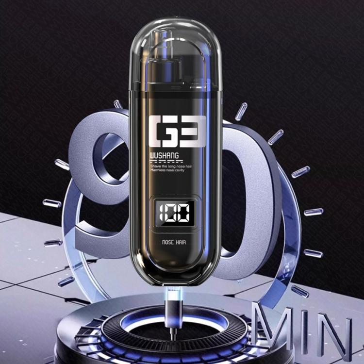 USB-C Rechargeable Nose Hair Trimmer – Painless & Quiet