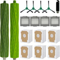 17-in-1 Replacement Parts Kit for iRobot Roomba Max 705 & Plus 504 – Brushes, Filters & Dust Bags