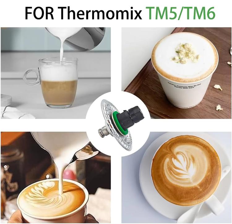 Milk Frother Whisk Blade Attachment for Thermomix TM5, TM6 & TM7 – Includes Cleaning Brush | PartsWorld