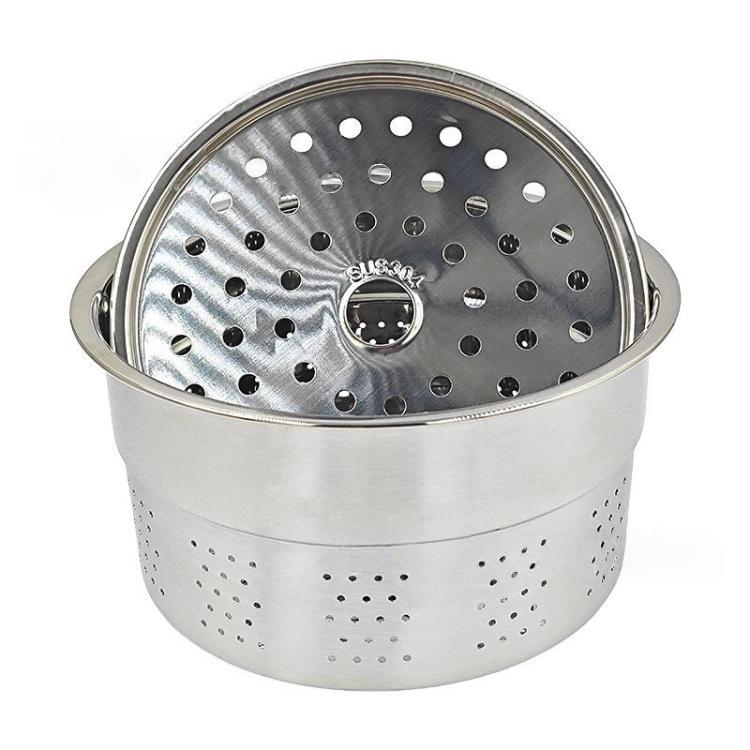 2-Layer Stainless Steel Steamer Basket for Thermomix TM6 & TM5 – Rice, Vegetables & Eggs product image